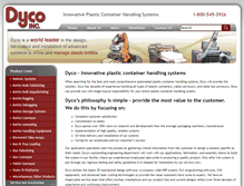 Tablet Screenshot of dyco-inc.com